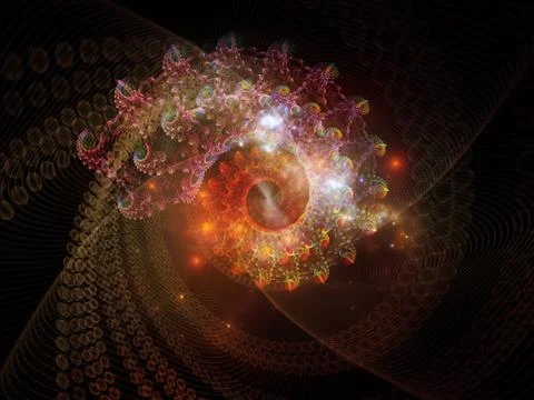 Spiral Propagation Stock Illustration