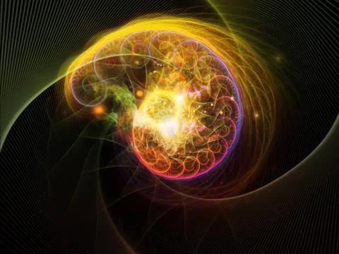Spiral Propagation Illustrazione stock