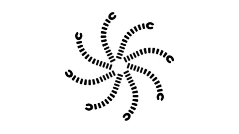Spiral Robot Hand Stock Footage 335672311