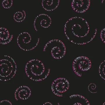 Spiral seamless pattern Stock Illustration