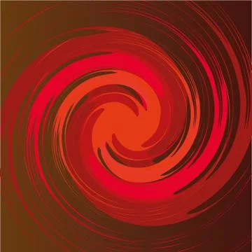 Spiral shape in vector Stock Illustration