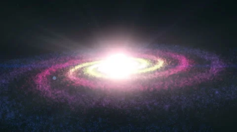 Spiral Space Nebula Background 3 Stock Footage 40782923