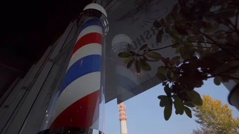 Spiral spinning on the window Stock Footage 101014436