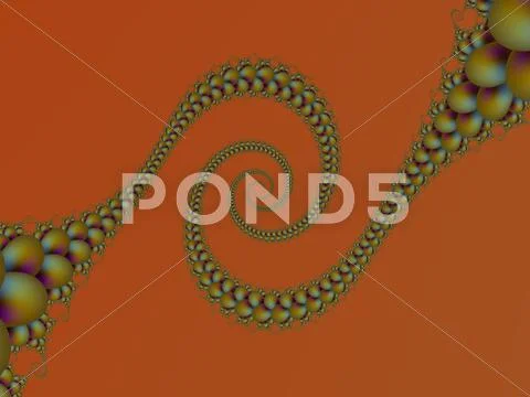 Spiral to Spiral Stock Illustration