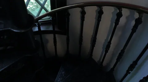 Spiral Staircase Vídeos de archivo 27236258