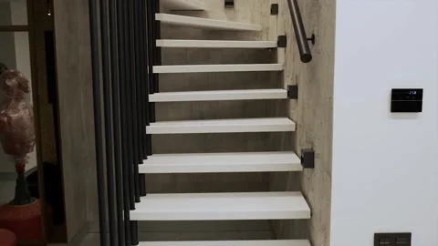 Spiral staircase Video stock 163440396