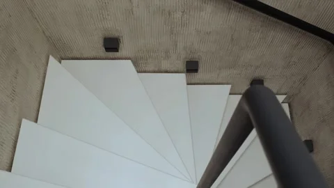 Spiral staircase Video stock 163440511