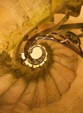 Spiral staircase Stock Photos