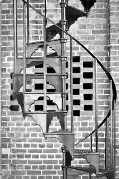Spiral staircase Foto stock