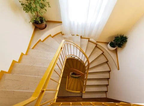 Spiral staircase Foto stock