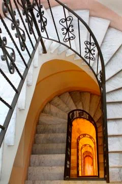 Spiral Staircase Stock Photos