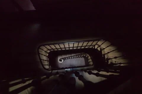 Spiral staircase Foto stock