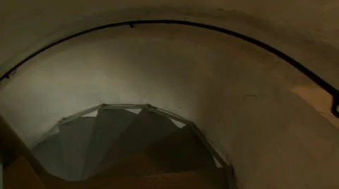 Spiral staircase, time lapse Video stock 10838608