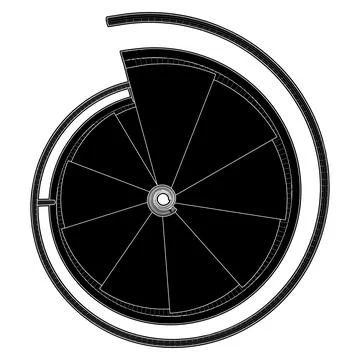 Spiral Staircases Vector 스톡 일러스트