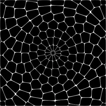 Spiral stone pattern. Vector. Stock Illustration