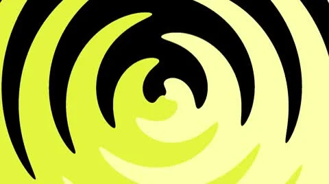 Spiral Sunbeams Loop14 yellow Stock Footage 10717487