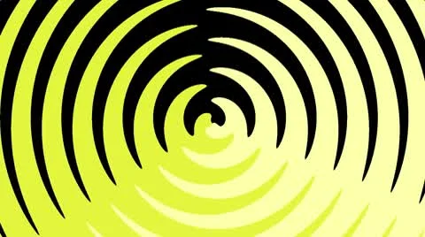 Spiral Sunbeams Loop15 yellow Stock Footage 10717657