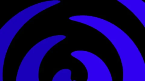 Spiral Sunbeams Loop16 blue Stock Footage 10717675
