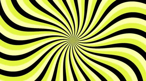 Spiral Sunbeams Loop2 yellow Video stock 10713728