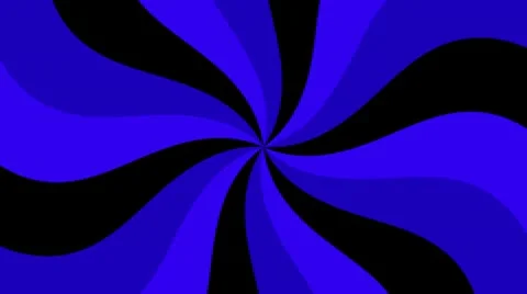 Spiral Sunbeams Loop3 blue Stock Footage 10713636
