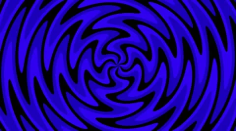 Spiral Sunbeams Loop5 blue Stock Footage 10714604