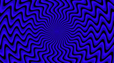 Spiral Sunbeams Loop6 blue Stock Footage 10715347