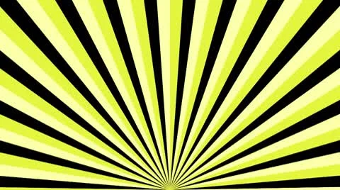 Spiral Sunbeams Loop8 yellow Stock Footage 10717064