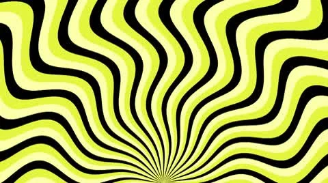 Spiral Sunbeams Loop9 yellow Stock Footage