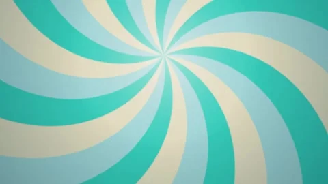 Spiral sunburst rotating seamless loop motion background Stock Footage 345394158