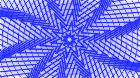 Spiral swirl pattern infinite rotation. Surreal turbine hexagon tunnel Abst.. Stock Footage 247360086