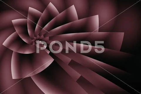 Spiral swirled dramatic artwork Stock Illustration