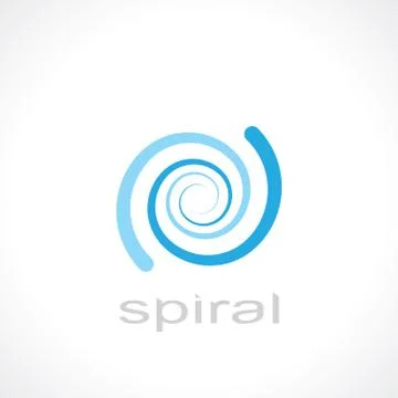 Spiral symbol Stock Illustration
