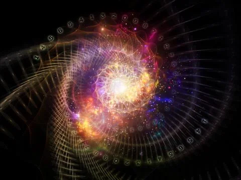 Spiral Texture Illustrazione stock