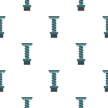 Spiral tool pattern seamless Illustrazione stock