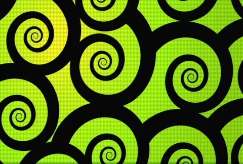 Spiral vector animation Stock Footage 755568