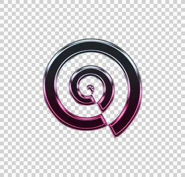 Spiral vortex with concentric purple and white rings and central swirl 스톡 일러스트