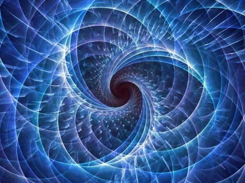 Spiral Vortex Illustrazione stock