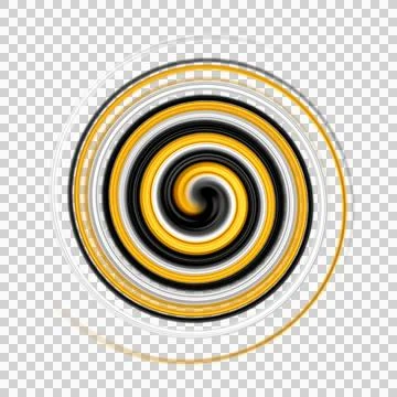 Spiral Vortex 库存插图