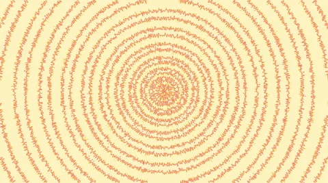 Spiral wave Animation Seamless loop with Pastel Color Style. Stock-Footage 59869699