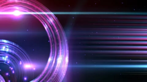 Spiral Wave's Forms Blue Purples Ambients Spaces Backgrounds 스톡 동영상 263521509