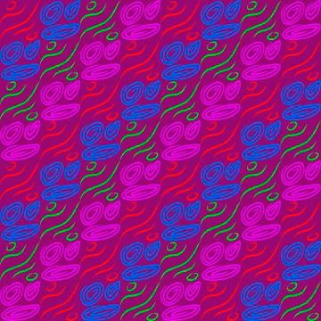 Spiral Waves Stock Illustration