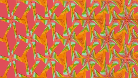 Spiral wire pattern for motion graphic design. 3d rendering loop animation HD Stock Footage 136730272