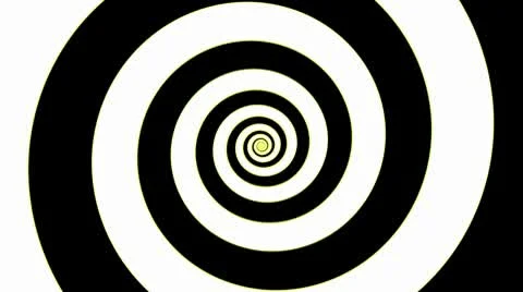 Spiral yellow Stock Footage 10712429