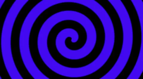 Spiral2 blue Stock Footage 10712396