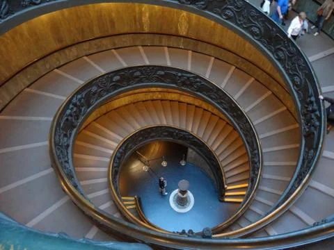 Spirale du Vatican Stock Photos