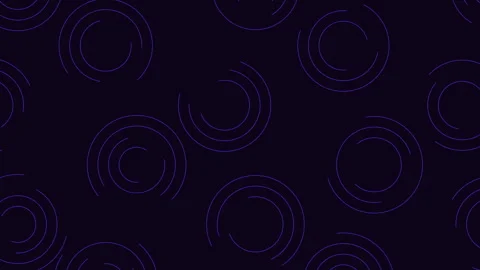 Spiraling black and blue pattern with circular shapes Stock-Footage 289212727