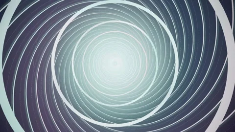 Spiraling pattern creates a dynamic visual effect in abstract design Stock Footage 337376421