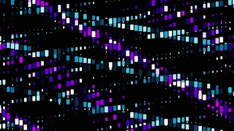 Spiraling Pixels Stock Footage 231788841