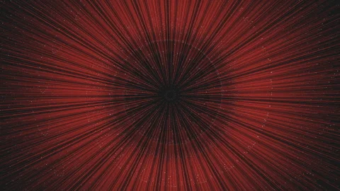 Spiraling red and black lines create dynamic circular pattern 스톡 동영상 251947530
