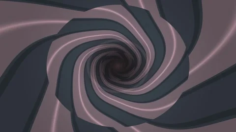Spiraling shapes create visual movement and depth effect Stock Footage 339518359